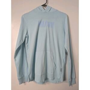 Volcom Long Sleeve T-shirt Hoodie Big Youth Large Blue Cotton Skater Surfer NEW